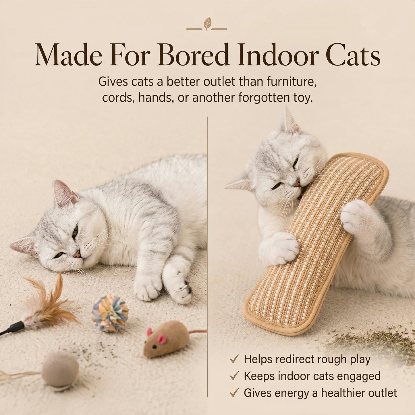 KittyKicker™ Catnip Pillow