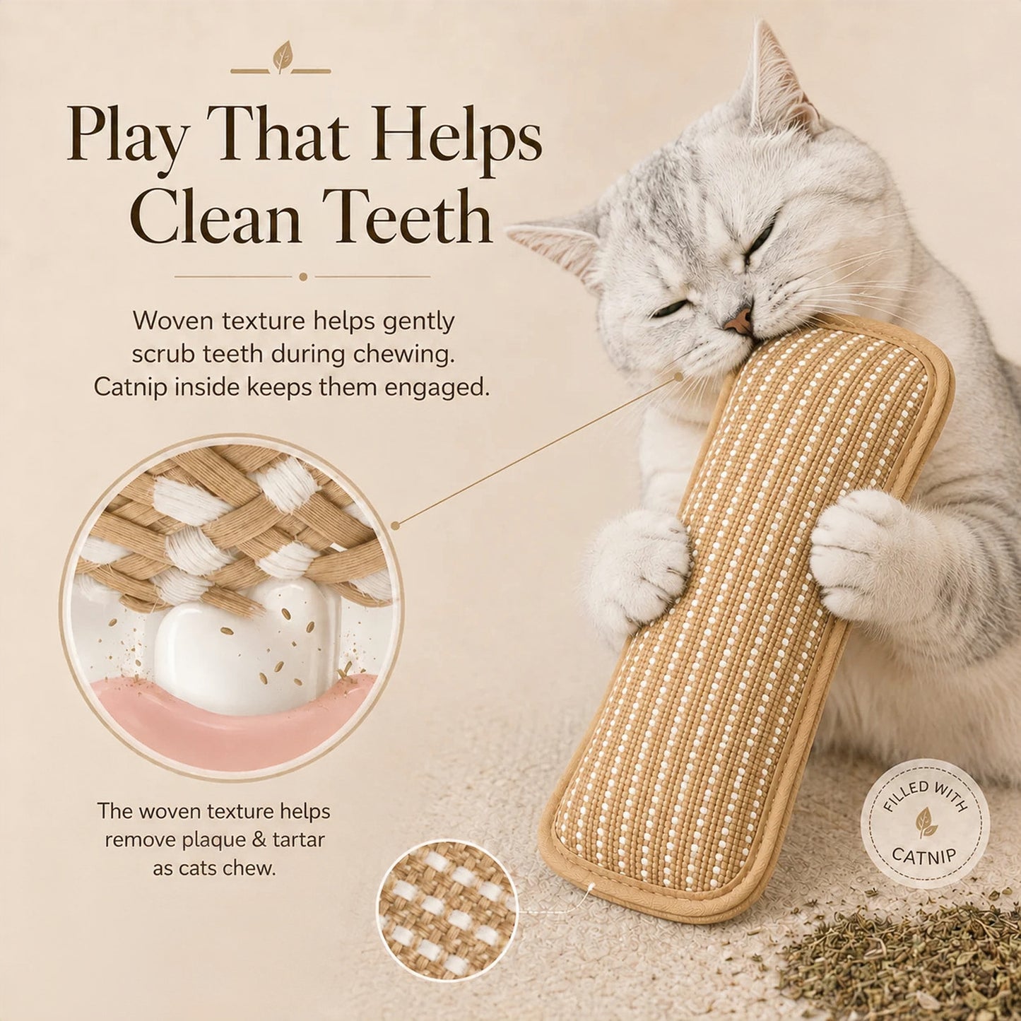 KittyKicker™ Catnip Pillow